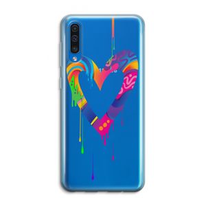 Melts My Heart: Samsung Galaxy A50 Transparant Hoesje