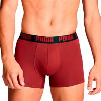Heren Boxer Shorts Puma burgundy Rood - Maat: L