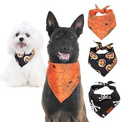 Honden Katten Halloween outfits Hondenkostuum Bandana's Fruit Spinnen Pompoen leuke Style Grappig Zacht Halloween Carnaval Feest Hond puppy kleding outfits Lightinthebox