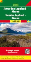 Wegenkaart - landkaart 06 Schweden Lapland - Kiruna ( Zweden noord ) | Freytag & Berndt - thumbnail