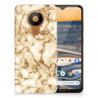 Nokia 5.3 | TPU | Siliconen hoesje | Marmer Goud