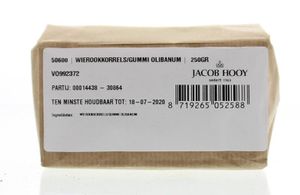 Jacob Hooy Wierookkorrels gummi olibanum (250 gr)