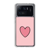 Hartje: Xiaomi Mi 11 Ultra Transparant Hoesje