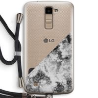 Onweer: LG K10 (2016) Transparant Hoesje met koord
