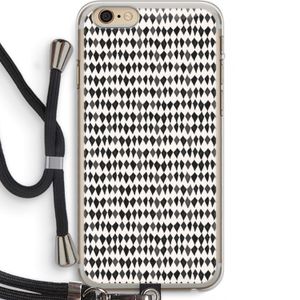 Crazy shapes: iPhone 6 PLUS / 6S PLUS Transparant Hoesje met koord