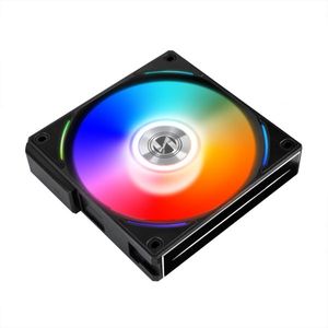 Lian Li UNI FAN AL120 Single Pack case fan RGB leds, 4-pins PWM fan-connector