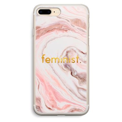 Feminist: iPhone 7 Plus Transparant Hoesje