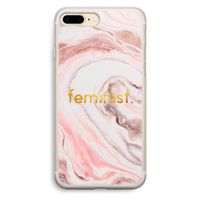 Feminist: iPhone 7 Plus Transparant Hoesje