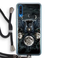 Sinister Wings: Samsung Galaxy A50 Transparant Hoesje met koord