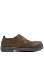 Marsèll suede derby shoes - Marron