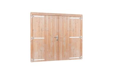 Douglas dubbele deur extra breed en hoog 255x209cm