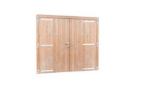 Douglas dubbele deur extra breed en hoog 255x209cm