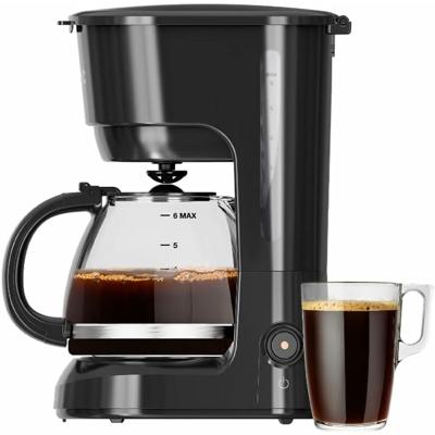 Drip Koffiemachine Solac CF4037 Zwart 600 W 6 Kopjes 6 Stuks