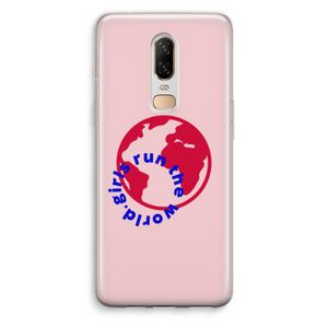 Run The World: OnePlus 6 Transparant Hoesje