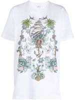 ETRO t-shirt à imprimé graphique - Blanc