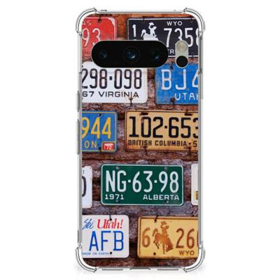 Google Pixel 8 Pro Anti-shock Hoesje met foto Kentekenplaten Google Pixel 8 Pro Anti-shock Hoesje met foto Kentekenplaten