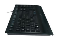 Logitech K280E Pro f/ Business toetsenbord Kantoor USB QWERTY US International Zwart - thumbnail