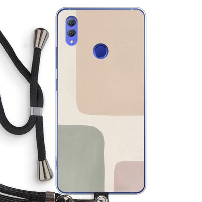 Geo #7: Honor Note 10 Transparant Hoesje met koord