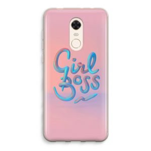 Girl boss: Xiaomi Redmi 5 Transparant Hoesje