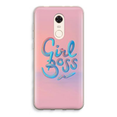 Girl boss: Xiaomi Redmi 5 Transparant Hoesje
