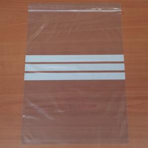 100 Gripzakjes 230 x 320 mm met schrijfvlak 50 micron