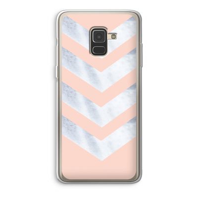 Marmeren pijlen: Samsung Galaxy A8 (2018) Transparant Hoesje