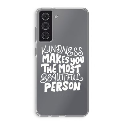 The prettiest: Samsung Galaxy S21 FE Transparant Hoesje