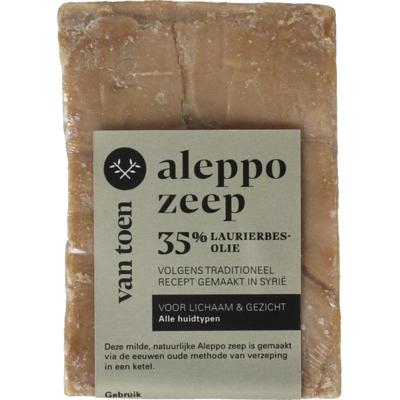 Van Toen aleppo zeep 35% laurierb olie