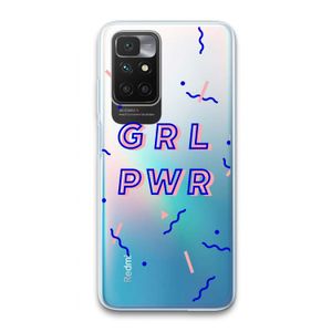GRL PWR: Xiaomi Redmi 10 Transparant Hoesje