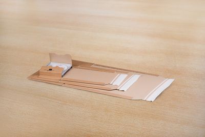 Raadhuis RD-351163-10 Wikkelverpakking CD 147x125x55mm Bruin 10 Stuks