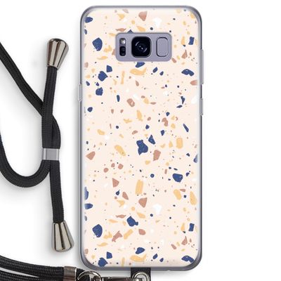 Terrazzo N°23: Samsung Galaxy S8 Plus Transparant Hoesje met koord