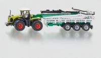 Siku Claas xerion tractor + tankwagen (1:87)