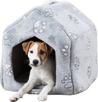 Trixie hondenmand / kattenmand huis nando lichtgrijs (40X40X45 CM)