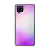Clouds pastel: Samsung Galaxy A12 Transparant Hoesje