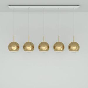 Tom Dixon Mirror Ball 25 cm Linear LED Hanglamp - Goud