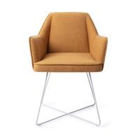 Jesper Home Tome eetkamerstoel Masai Giraffe cross white