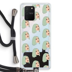 King Kylie: Samsung Galaxy S10 Lite Transparant Hoesje met koord