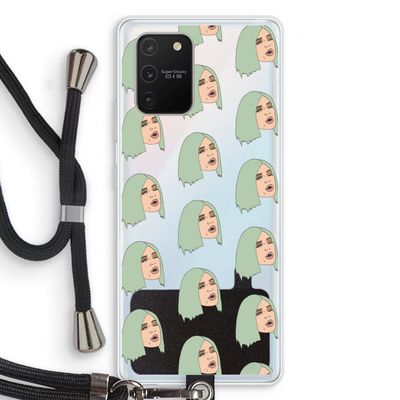 King Kylie: Samsung Galaxy S10 Lite Transparant Hoesje met koord