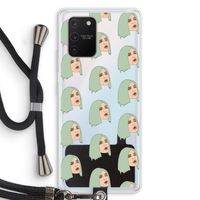 King Kylie: Samsung Galaxy S10 Lite Transparant Hoesje met koord