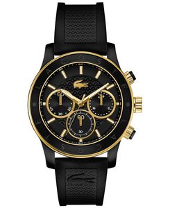 Lacoste horlogeband 2000862 / LC-73-3-44-2532 Rubber Zwart 20mm
