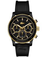 Lacoste horlogeband 2000862 / LC-73-3-44-2532 Rubber Zwart 20mm