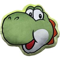 3D Kussen - MARIO BROS - Yoshi Face - Microvezel - 40 cm