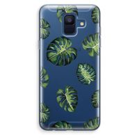 Tropische bladeren: Samsung Galaxy A6 (2018) Transparant Hoesje