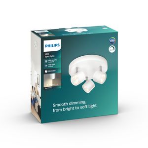 Philips Plafondspot Led My Living Star 3-lichts wit 562433116