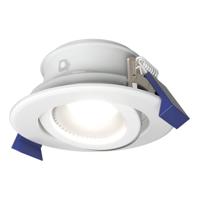 Lima LED inbouwspot - 5 Watt 400 lumen - 6000K daglicht wit - GU10 - Dimbaar - Rond - Kantelbaar - IP65 waterdicht - Wit - Voor binnen, buiten en badkamer