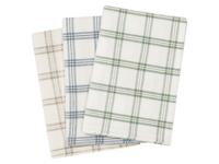 LIVARNO Theedoeken of servetten (Ruiten/groen/blauw/beige)