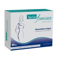 Bacilac Femina Probiotica Vaginale Flora 60 Capsules - thumbnail