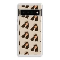 Bonjour mon amour: Google Pixel 6 Pro Transparant Hoesje