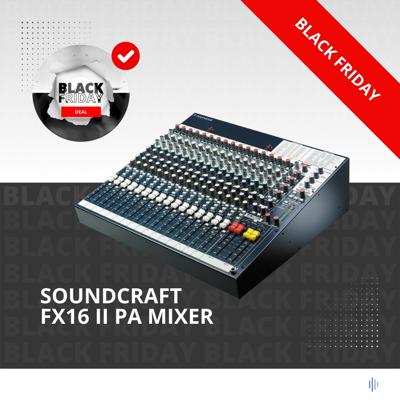Soundcraft FX16 II PA mixer