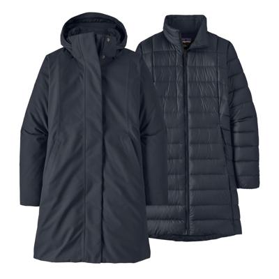 Patagonia Tres 3-in-1 Parka 3 in 1 jas Dames Smolder Blue XL